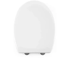 Beldray LA037062PEU7 Anti-bac Quick-release Toilet Seat, Baltas