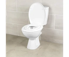 Beldray LA037185EU7 Anti-bac Family Toilet Seat, Baltas