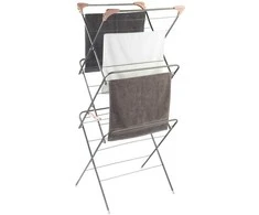 Beldray LA072498GRYNFEU7 Elegant 3-Tier Clothes Airer, Graphite Pilkas