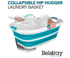 Beldray LA072979TQAZFOB Collapsible Hip Hugger Laundry Basket