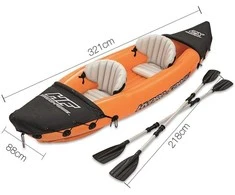 Bestway Hydro-Force Lite-Rapid x2 Pripučiamos baidarės rinkinys