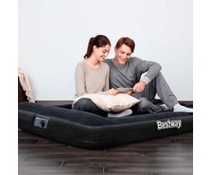 Bestway® TriTech™ pripučiamas čiužinys "Aerolux" su integruota pompa 1.91m x 1.37m x 30cm