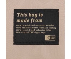 Case Logic Atvejo logika | Invigo Eco Sleeve | INVIS116 | Rankovė | Juodas