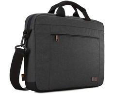 Case Logic | Era Attaché | Tinka iki 14" | Portfelis | Dirželis per petį | Obsidian
