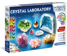 Clementoni, Science &amp; Play, Crystal Laboratory, For Girls, 8+ metai