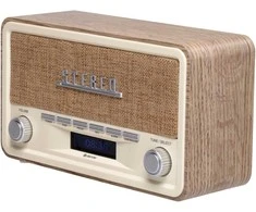 Radijas retro Denver DAB-18 šviesaus medžio