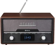 Muzikinis centras Radio retro Denver MDA-525DW dark wood