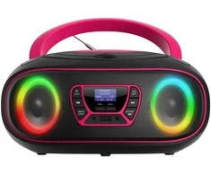 Boombox Denver TDB-212P rožinė