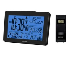 Denver WS-530BLACK skaitmeninė oro stotelė Juoda Baterija