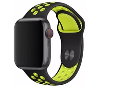 Devia Deluxe Series Sport Band for Apple Watch 4 Geltona