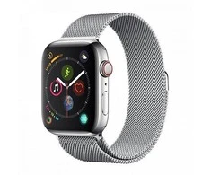 Devia apyrankė Elegant Milanese skirta Apple Watch 41mm/ 40mm/ 38mm sidabro spalvos