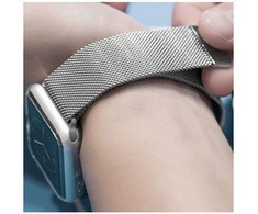 Išmaniojo laikrodžio Apple Watch dirželis, Sidabrinės spalvos, 42/44mm