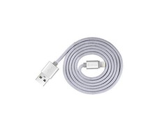 Devia Fashion Series Cable for Lightning (MFi, 2.4A 1.2M) sidabrinis