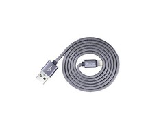 Devia Fashion Series Cable for Lightning (MFi, 2.4A 1.2M) pilkas