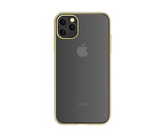 Auksinis telefono dėklas Devia Glimmer iPhone 11 Pro