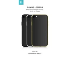 Dėklas Devia Glimmer series case (PC) iPhone SE2 auksinis