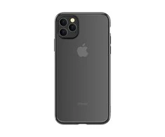 Devia blizgus smūgiams atsparus minkštas dėklas iPhone 12 Pro Max juodas