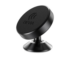 Automobilinis telefono laikiklis Devia Sucker magnetinis, juodas
