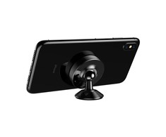 Automobilinis telefono laikiklis Devia Sucker magnetinis, juodas