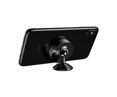 Automobilinis telefono laikiklis Devia Sucker magnetinis, juodas