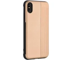 Devia H-Card serijos dėklas iPhone XS/X(5.8) auksinis