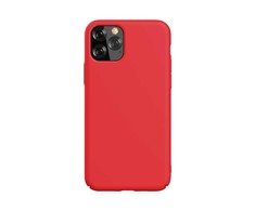 Devia Raudonas silikoninis dėklas iPhone 12 Pro Max