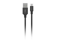 Devia Pheez Series Cable for Micro USB (5V 2.4A,25CM) juodas