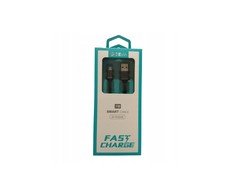 USB kabelis Devia Smart microUSB 1.0m juodas