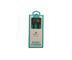 USB kabelis Devia Smart microUSB 1.0m juodas