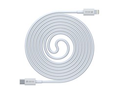 Devia Smart Series PD Cable for Tyep-C to Lightning (MFI) 18W baltas