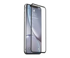 Devia Van Entire View apsauginis grūdintas stiklas iPhone XR (6.1) juodas (10 vnt.)