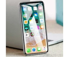 Devia Van Entire View apsauginis grūdintas stiklas iPhone XR (6.1) juodas (10 vnt.)