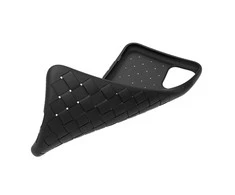 Dėklas Devia Woven Pattern Design Soft Case iPhone 11 Pro juodas