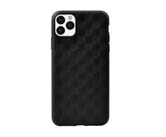Dėklas Devia Woven2 Pattern Design Soft Case iPhone 11 Pro Max juodas