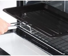 Elektrinė krosnelė Jata 16l grilinė orkaitė juoda 1200w Hn916