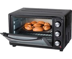 Elektrinė krosnelė Mini Orkaitė - Jata 28l Juoda 1500w Hn928