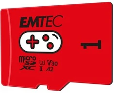 Atminties kortelė Emtec Micro SDXC 1TB UHS-I U3 V30 A2 Gaming Rouge
