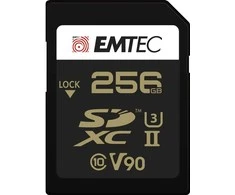 Atminties kortelė Emtec SDXC 256GB UHS-II V90 SpeedIN Pro+