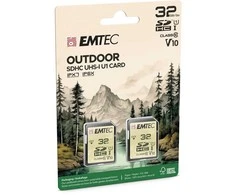 Emtec SDHC 32GB UHS-I U1 V10 Outdoor 2 pcs