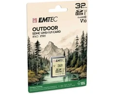 Atminties kortelė Emtec SD UHS-I V30/V10 OUTDOOR 32 GB SDHC 10 klasė