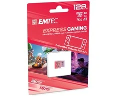 Atminties kortelė Emtec SDXC 128GB „Express Gaming“ UHS-I V30 A1