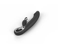 Erolab Cheeky Bunny G-spot &amp; Clitoral Massager Juodas (ZYCP01b)
