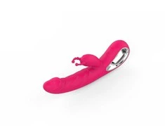 Erolab Cheeky Bunny G-spot &amp; Clitoral Massager Rose Rožinė (ZYCP01r)