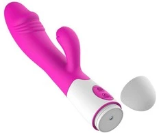 Erolab Dodger G-spot &amp; Clitoral Massager Rose Rožinė (ZYCD01r)