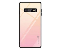 Dėklas Evelatus Samsung A7 2018 Gradient Glass Case 1 Mild Melon
