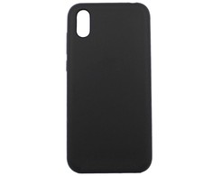 Evelatus Huawei Y5 2019 Nano Silikoninis dėklas Soft Touch TPU Juodas