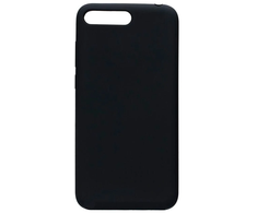Evelatus Huawei Y6 2018 Nano Silikoninis dėklas Soft Touch TPU Juodas