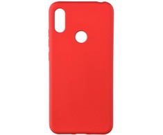 Dėklas Evelatus Huawei Y6s 2019 Soft Touch Silicone Raudona