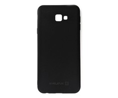 Evelatus Samsung J4 Plus Silikoninis dėklas Juodas