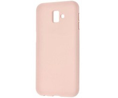 Evelatus Samsung Galaxy J4 Plus Nano Silikoninis dėklas Soft Touch TPU Rožinė Sand